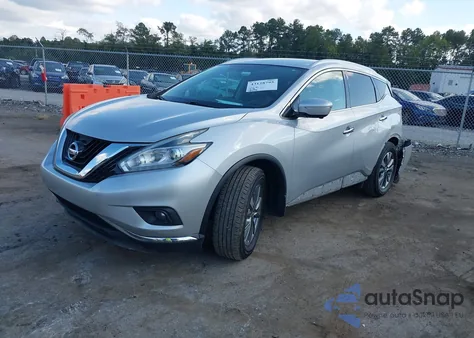 2015 Nissan Murano Sl из США, поврежденный, VIN 5N1AZ2MH2FN228109